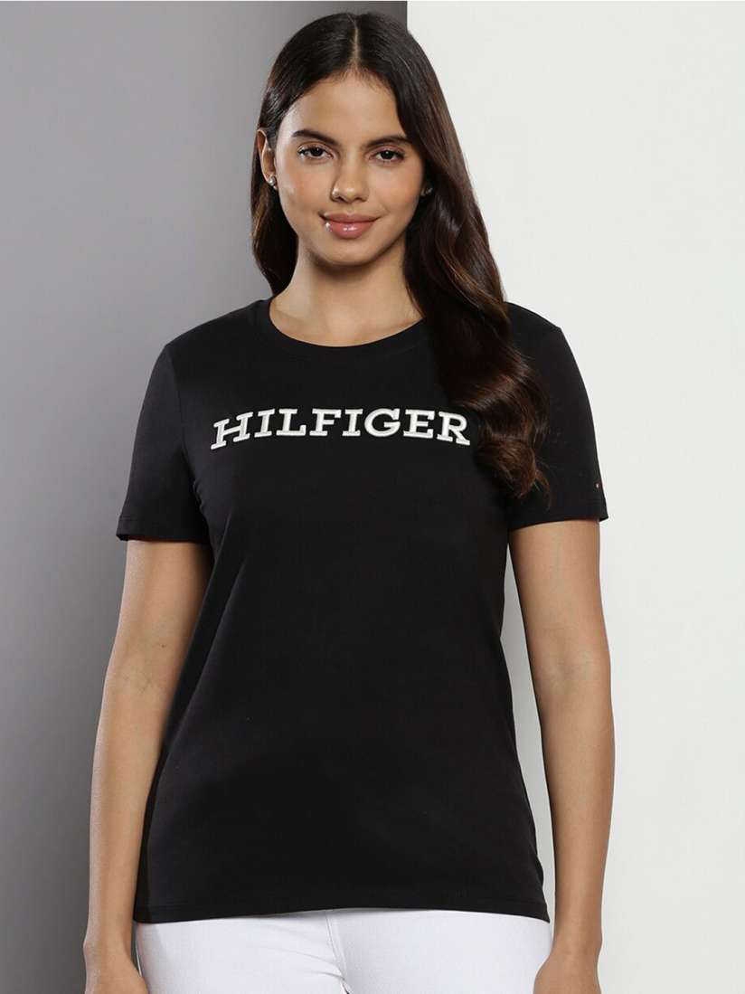 Myntra tommy hilfiger t shirts discount