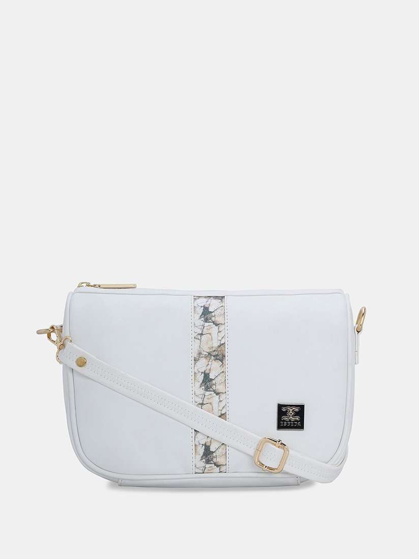 Buy ESBEDA Classic Boxy Sling Bag Handbags for Women 26641510 Myntra