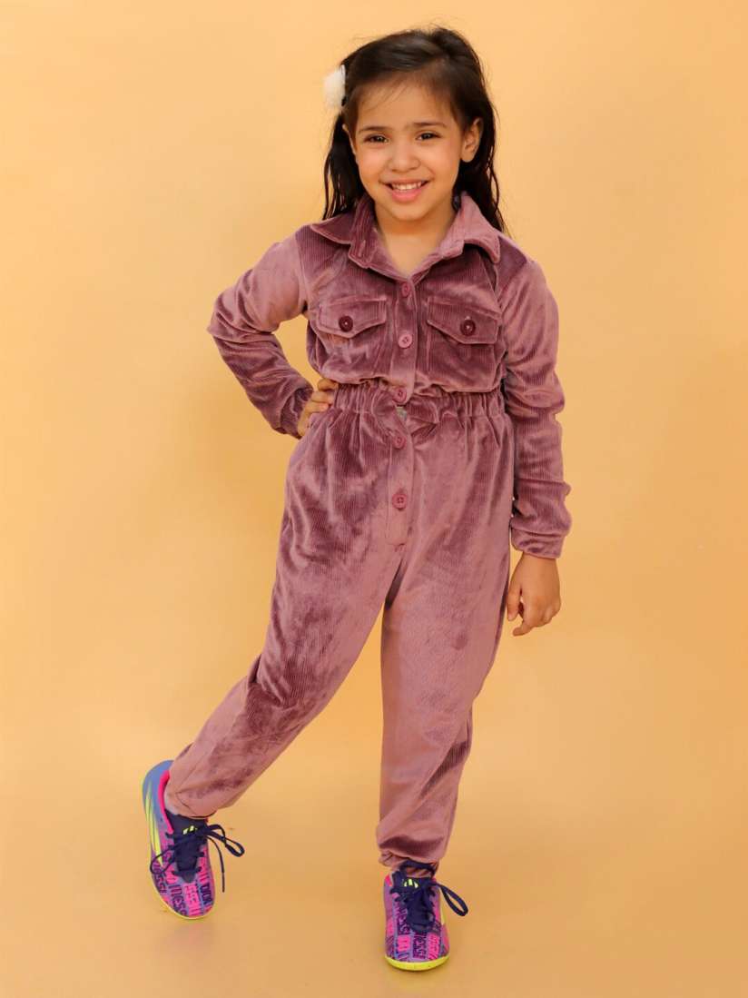 Girls long jumpsuit online