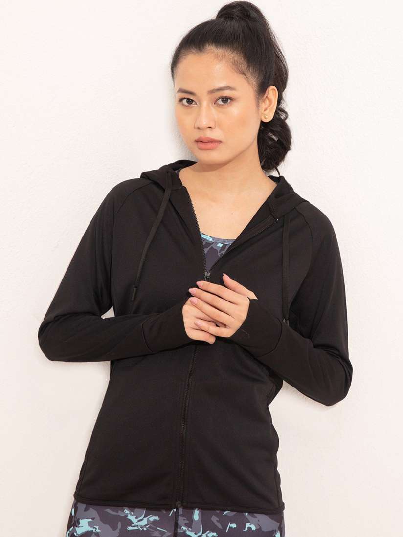 Thumb hole jacket myntra online