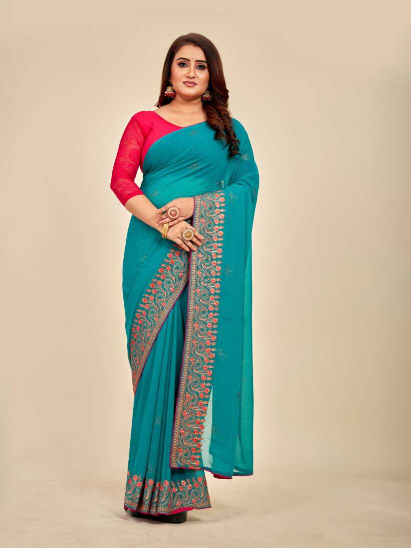 Myntra women's designer sarees deals