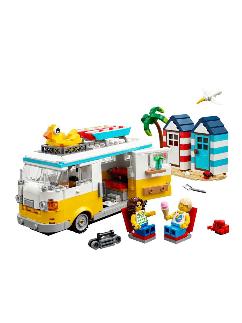 Buy LEGO Creator Beach Camper Van 31138 Building Kit Construction Toy Construction Toys for Unisex Kids 26664224 Myntra