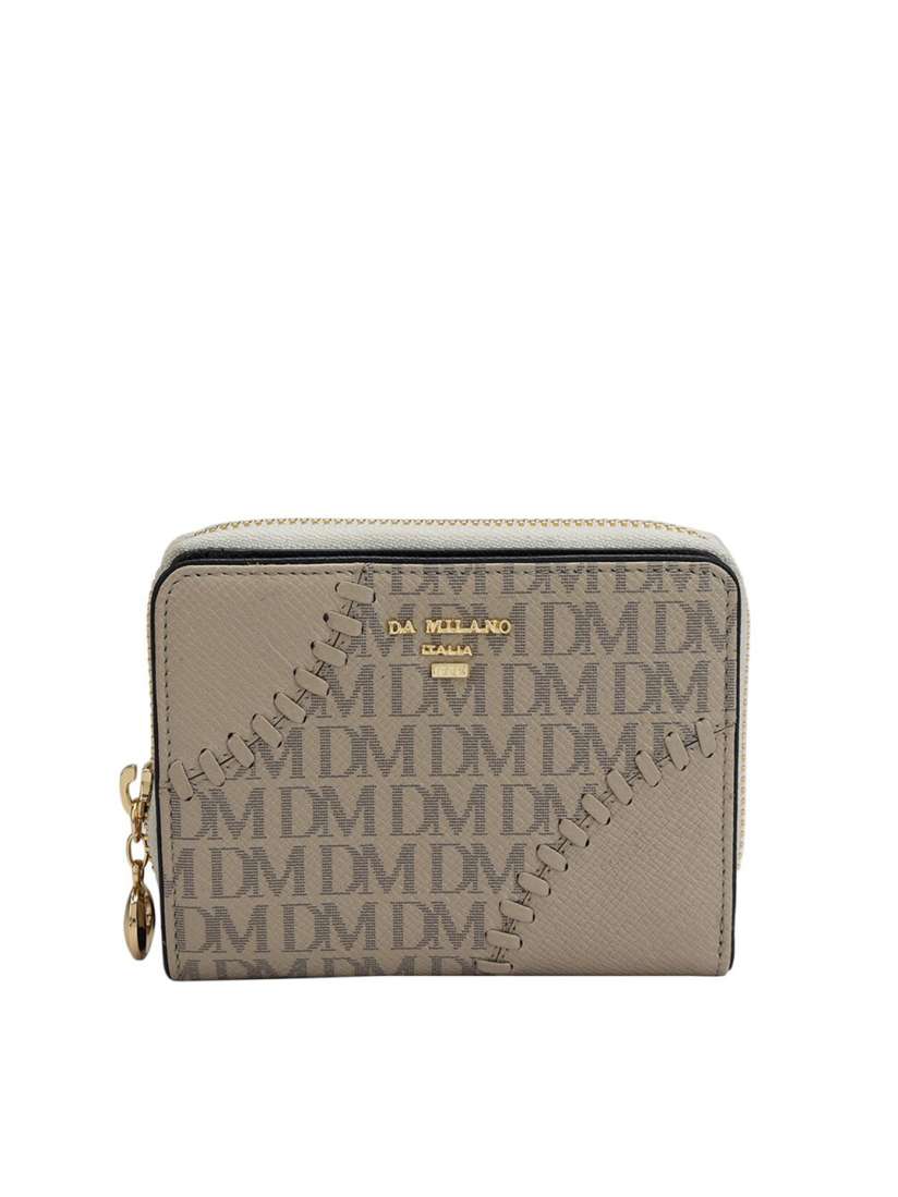 Buy Da Milano Women Typography Printed Leather Zip Around Wallet Wallets for Women 26664994 Myntra