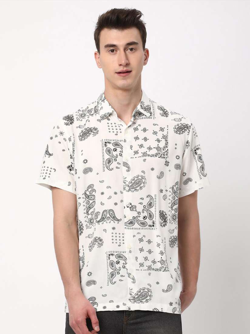 Myntra printed shirts hot sale