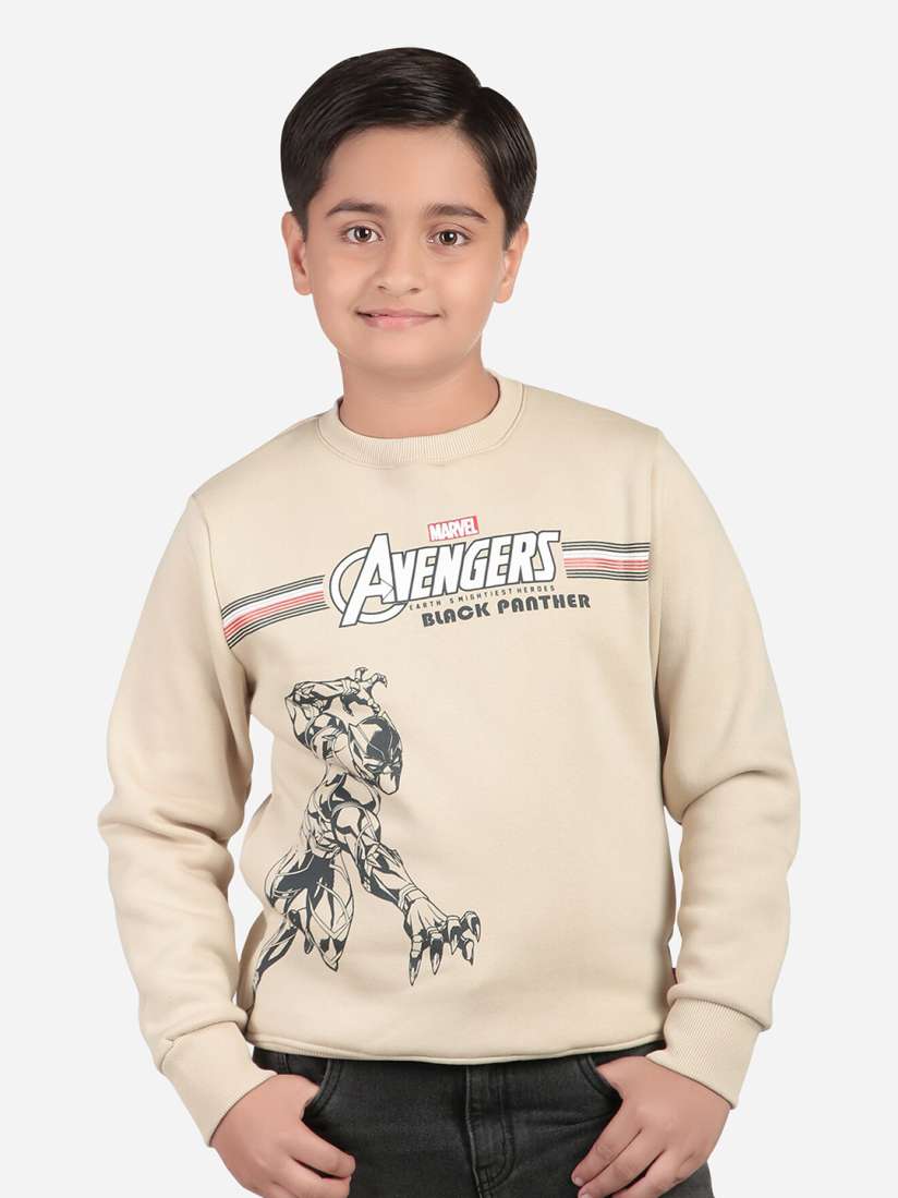 Buy Bodycare Kids Boys Avengers Printed Fleece Sweatshirt Sweatshirts for Boys 26673710 Myntra