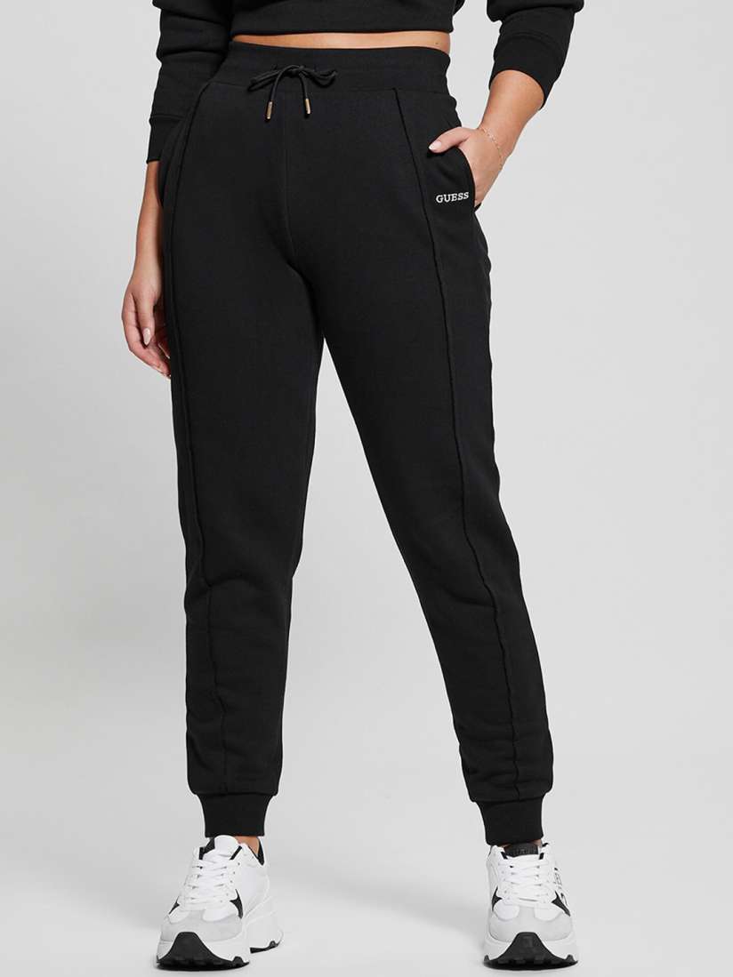 Buy GUESS Women Mid Rise Jogger Track Pants for Women 26675566 Myntra