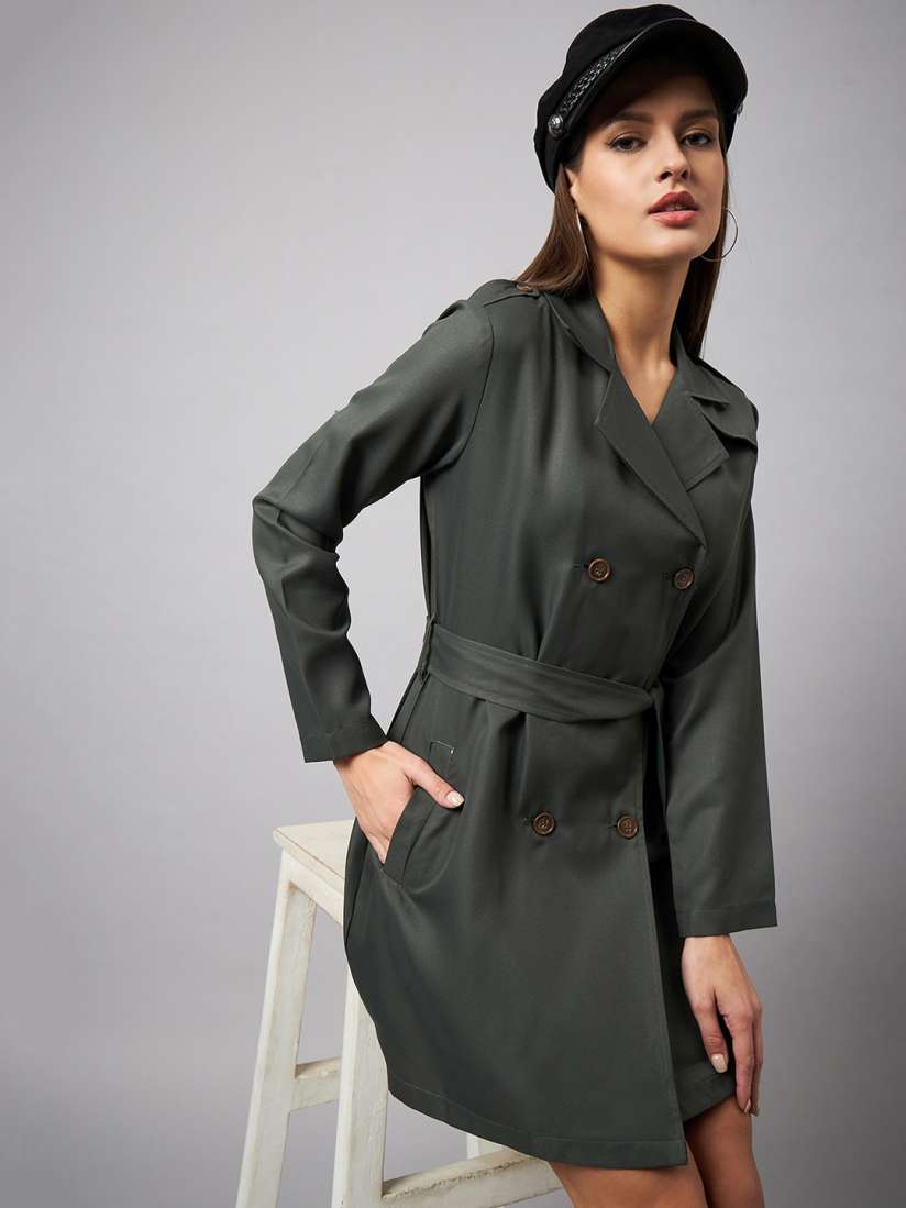 Coat myntra on sale