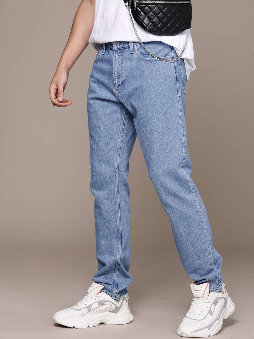 Buy Calvin Klein Jeans Men Pure Cotton Straight Fit Jeans Jeans for Men 26680920 Myntra