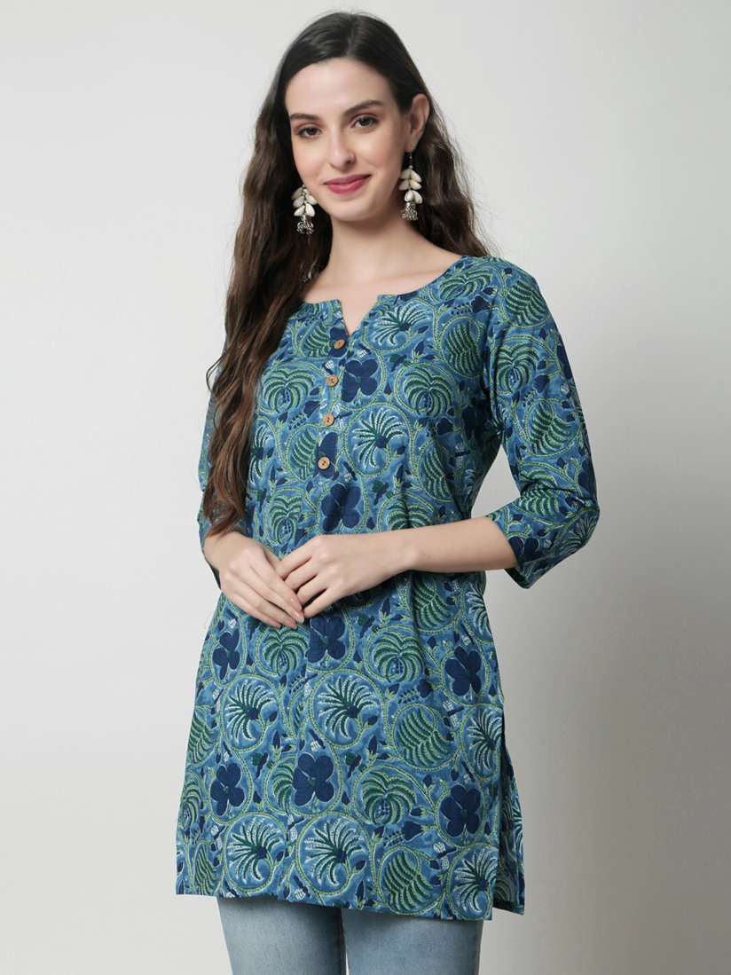 Myntra floral kurtis deals
