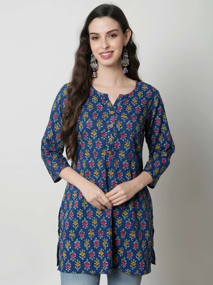 Myntra floral kurtis deals
