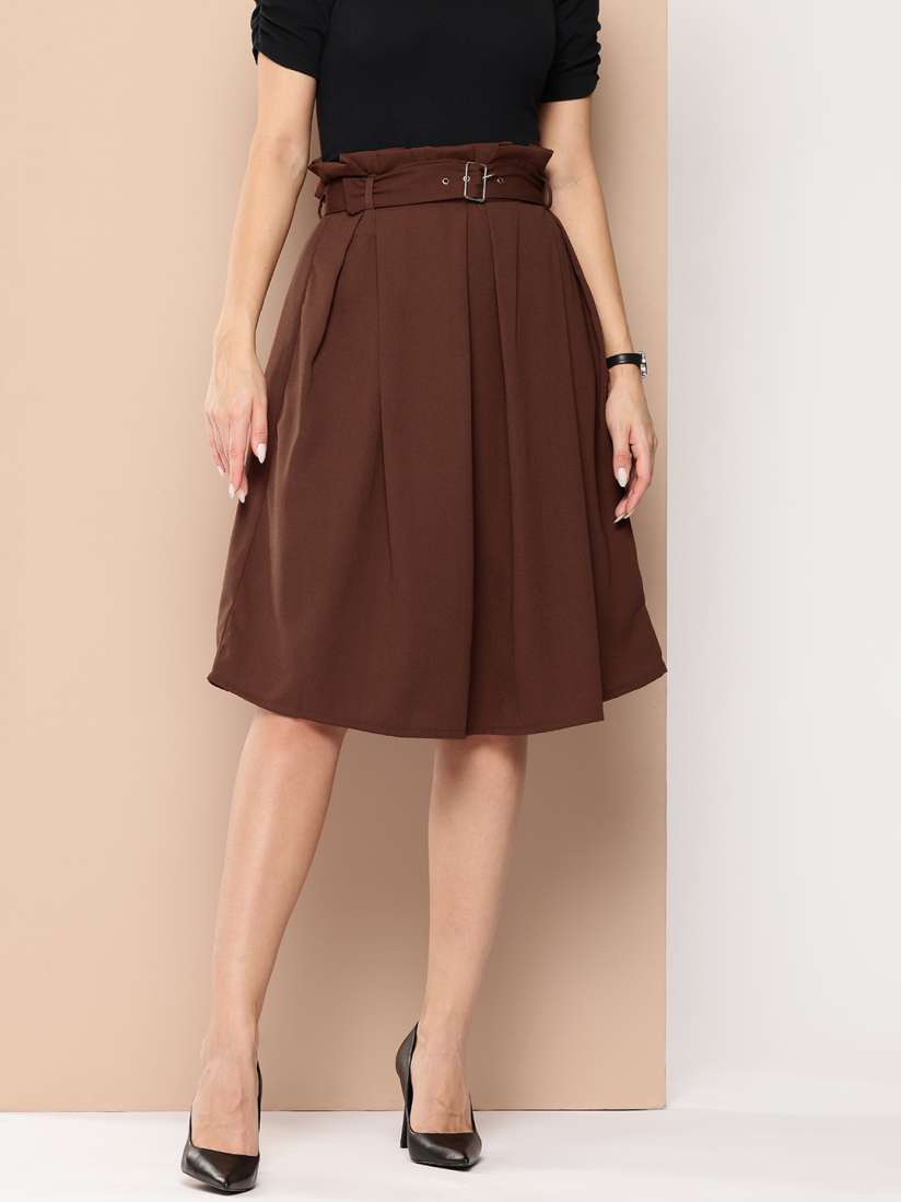 A line skirt myntra clearance