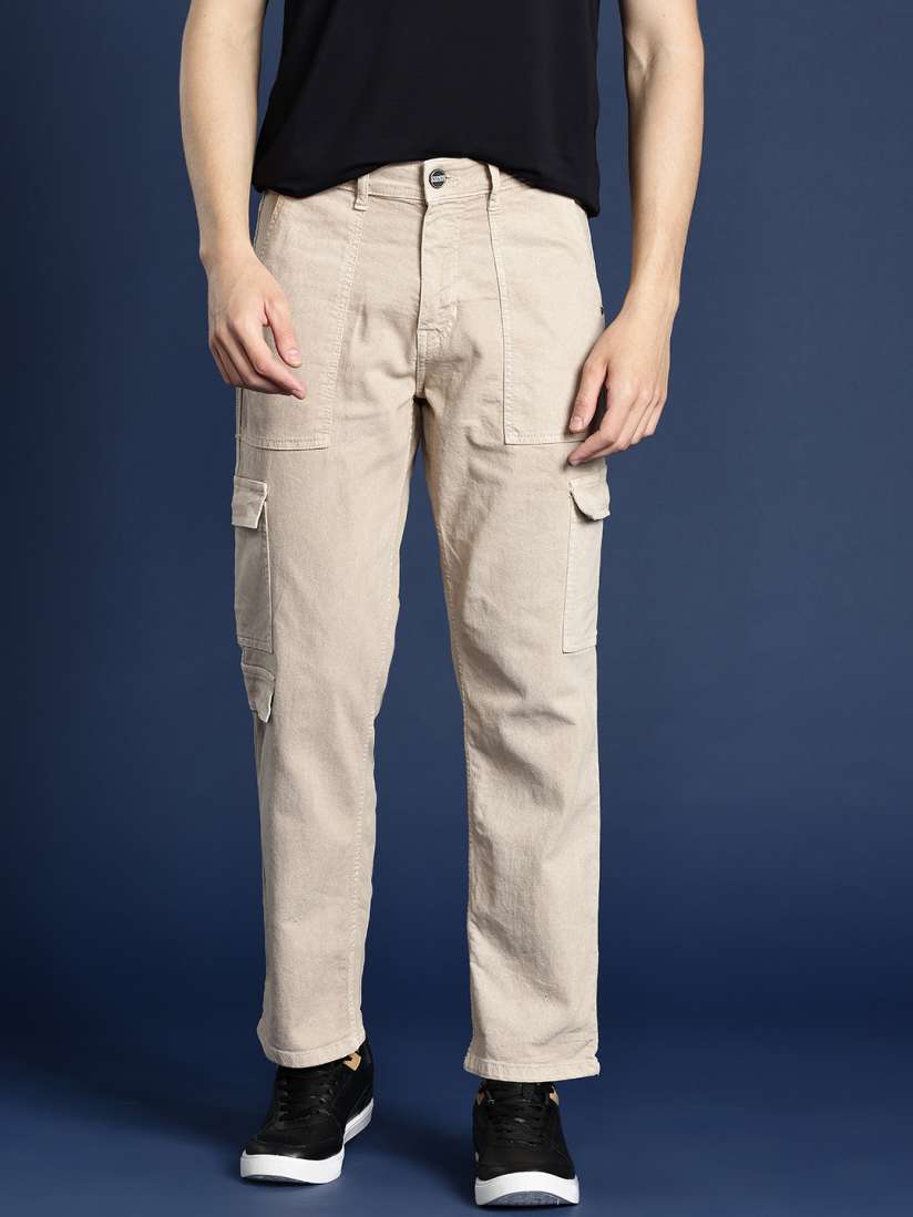 Buy Mast Harbour Men Straight Fit Cargo Jeans Jeans for Men 26697312 Myntra