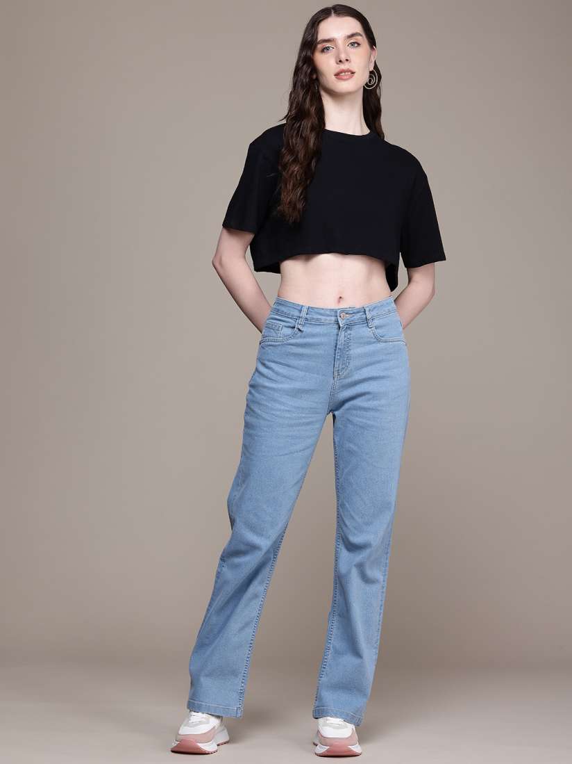 Ladies jeans on myntra on sale