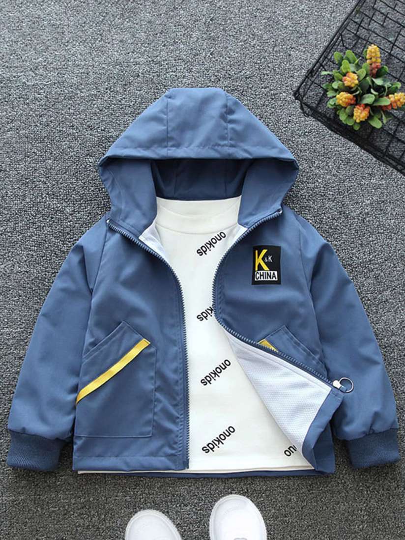 Buy INCLUD Boys Typography Printed Lightweight Hooded Bomber Jacket Jackets for Boys 26700682 Myntra