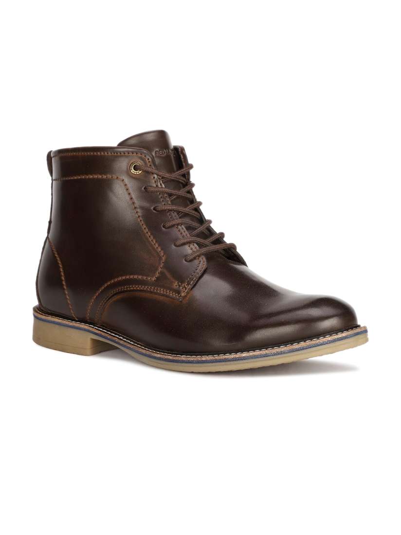 Buy Bata Men Round Toe Lace Up Regular Boots Boots for Men 26704234 Myntra