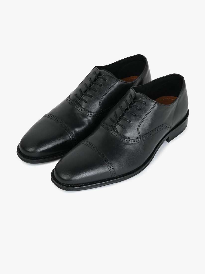 Buy ALDO Men CUNNINGHAM Perforated Leather Formal Oxfords Formal Shoes for Men 26706864 Myntra