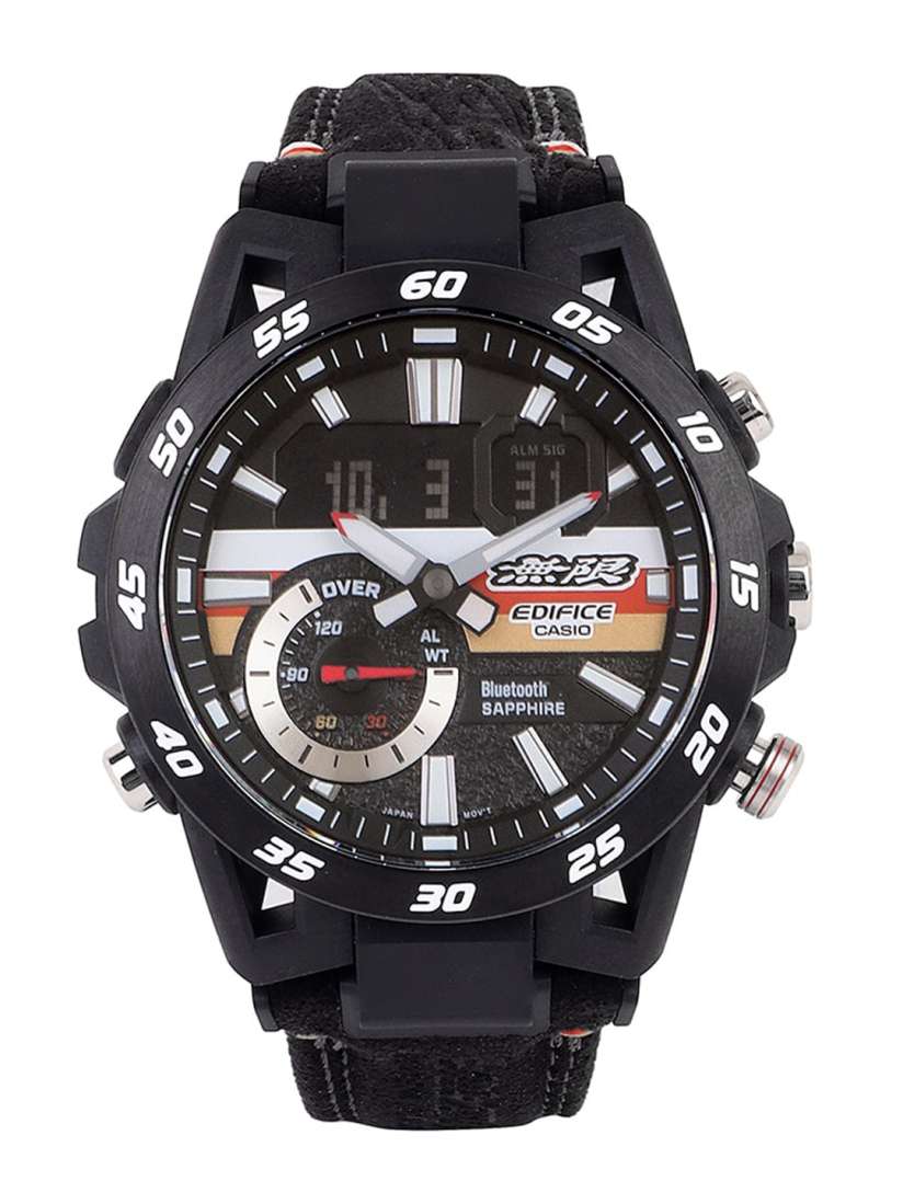 Buy CASIO Edifice Men Patterned Dial Wrap Around Straps Analogue Digital Chronograph Watch Watches for Men 26708304 Myntra