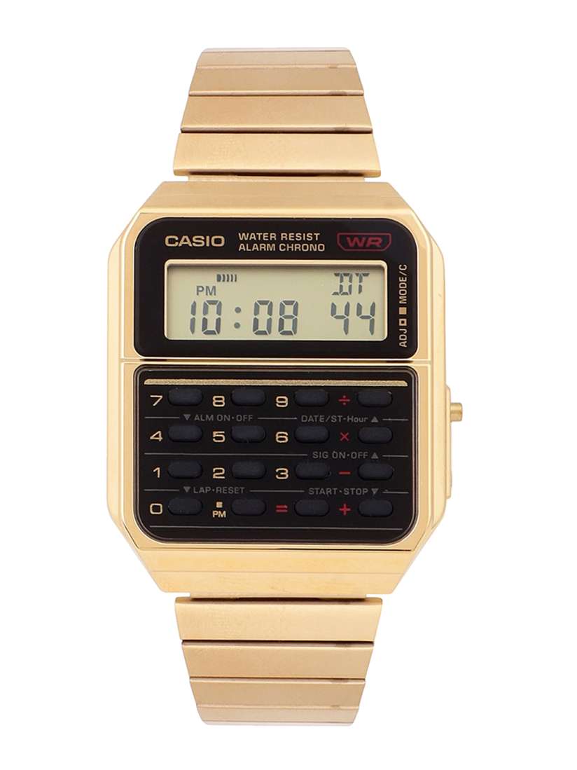 Buy CASIO Vintage Unisex Printed Dial Stainless Steel Reset Time Digital Calendar Watch C011 Watches for Unisex 26708318 Myntra