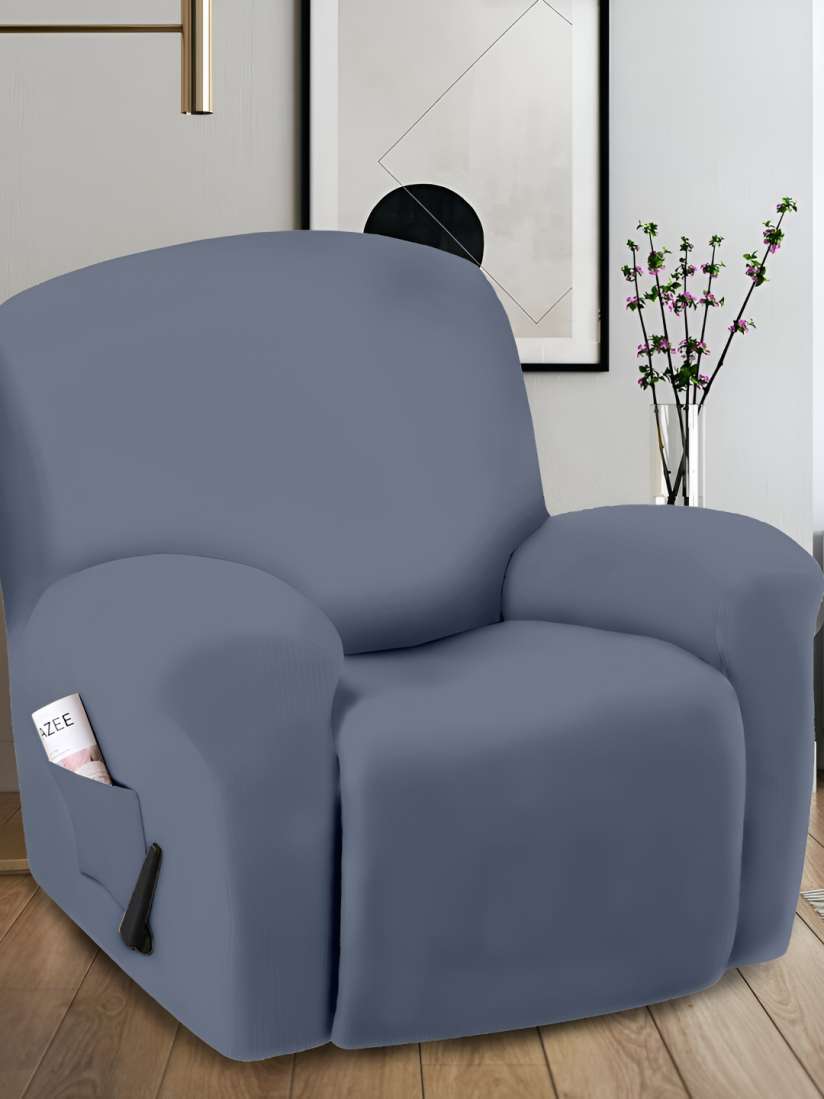 Buy Cortina Solid Polyester Stretchable One Seater Recliner Cover Sofa Covers for Unisex 26709050 Myntra