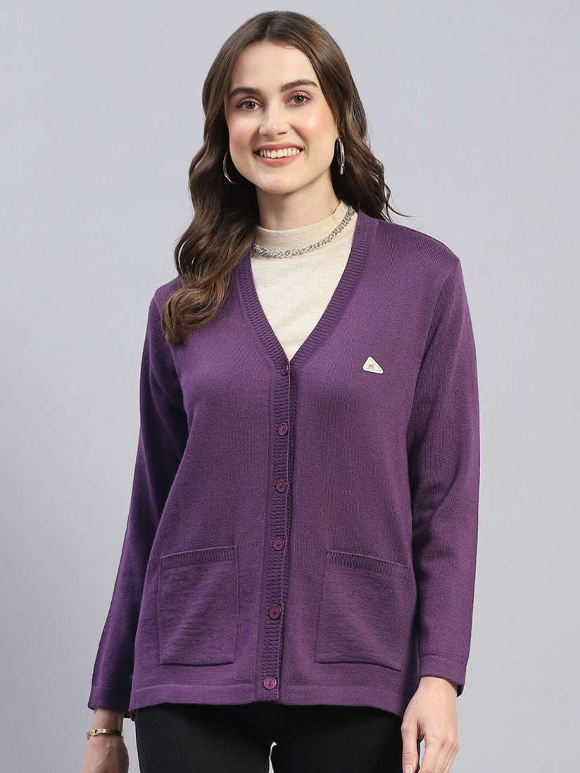 Woolen cardigan sweater 2025