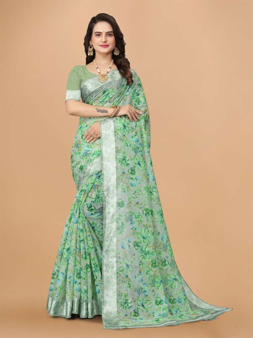 Myntra linen sarees shop