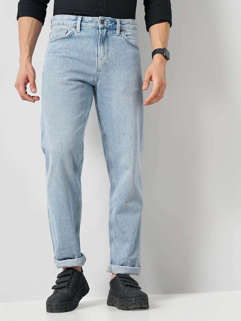 Buy Celio Men Jean Relaxed Fit Light Fade Jeans Jeans for Men 26718962 Myntra