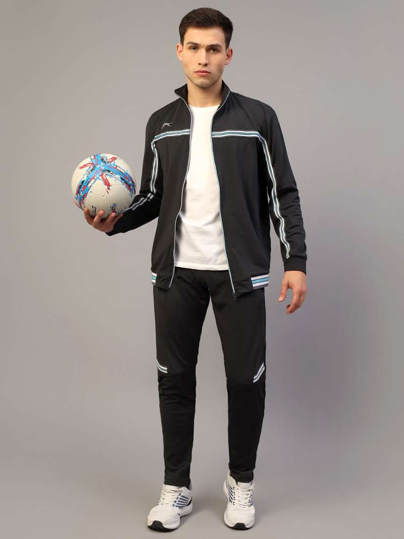 Buy Shiv Naresh Mock Collar Jacket Track Pant Tracksuits for Men 26721184 Myntra