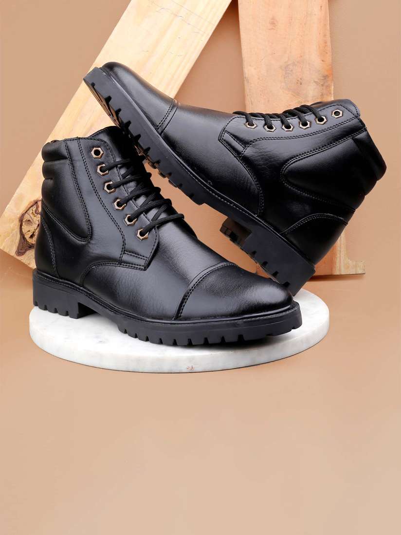Boots for men myntra on sale