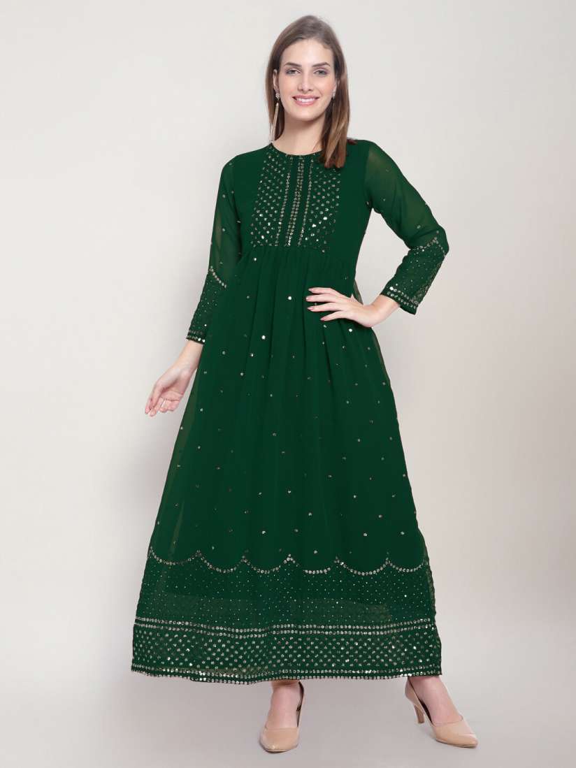 Long frock on myntra deals