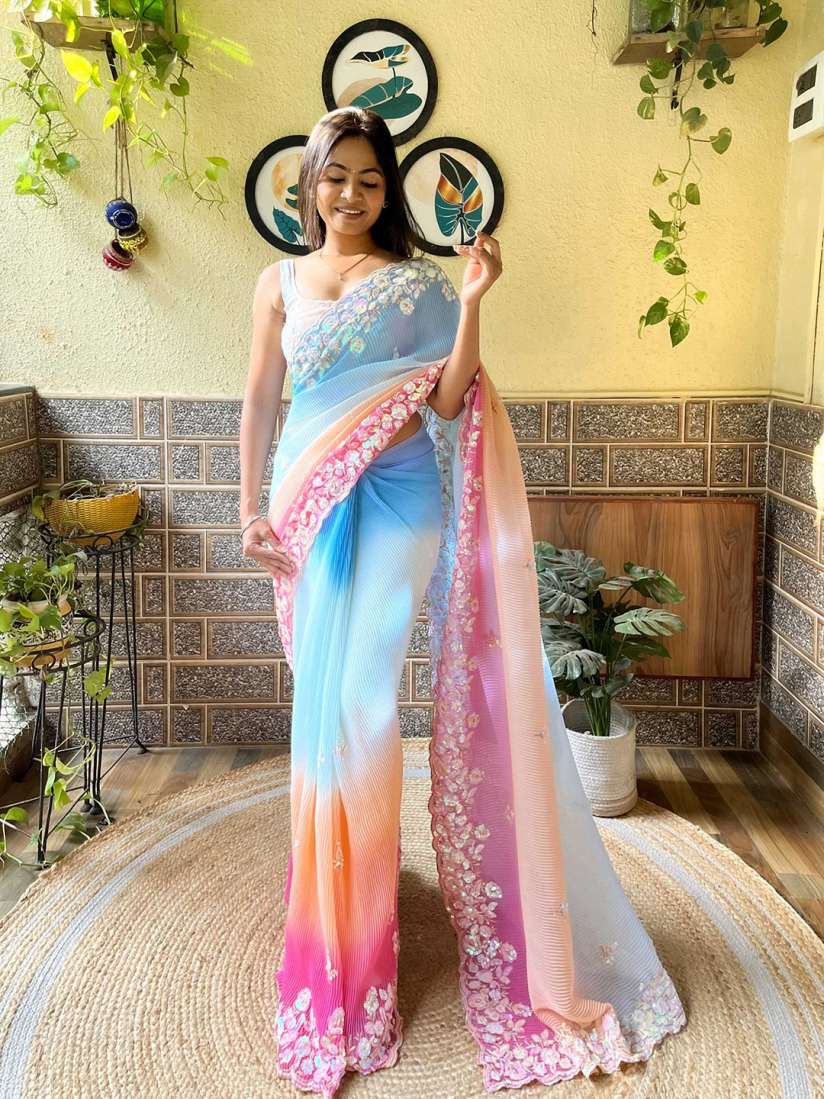 Myntra latest saree hot sale
