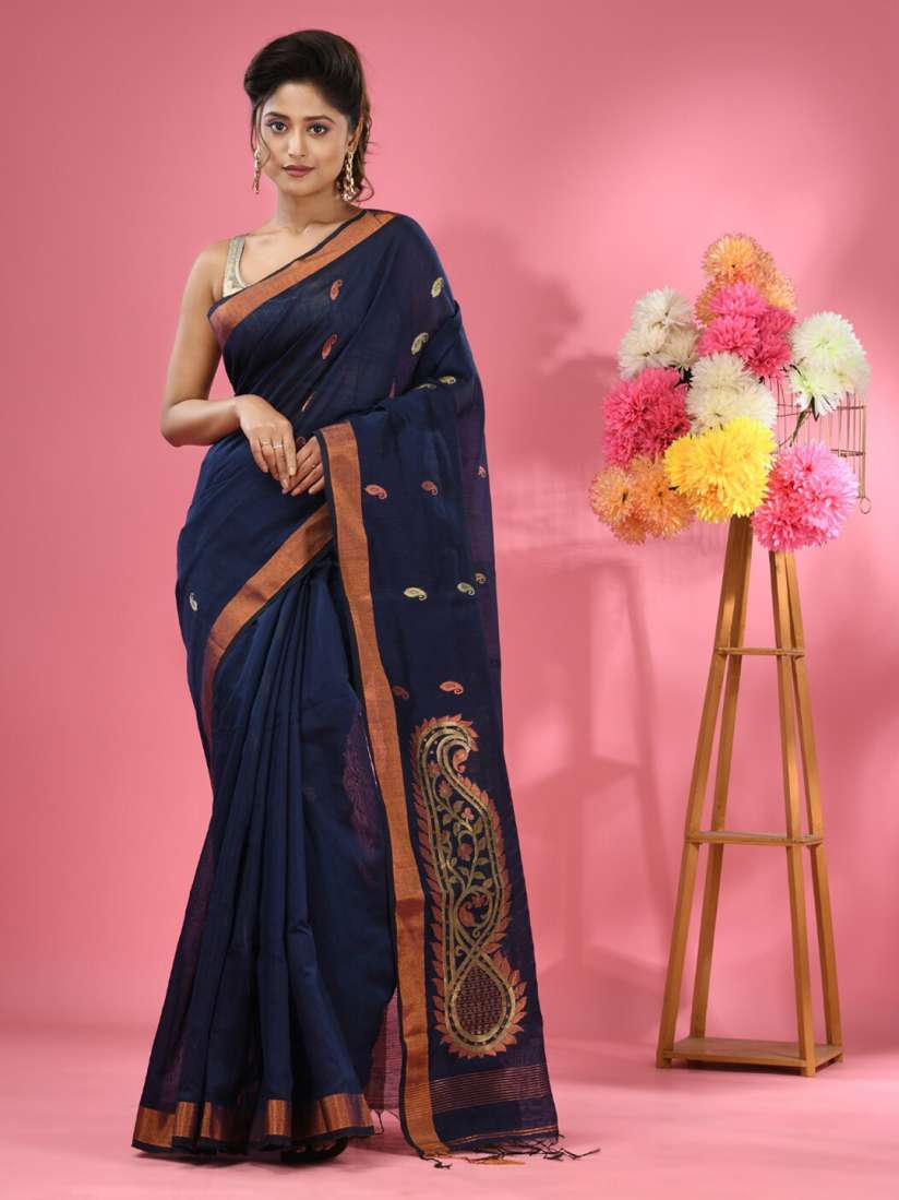 Buy Charukriti Ethnic Woven Design Saree Sarees for Women 26738416 Myntra