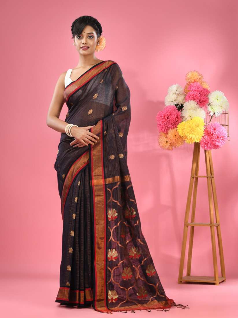 Buy Charukriti Ethnic Woven Design Saree Sarees for Women 26738436 Myntra