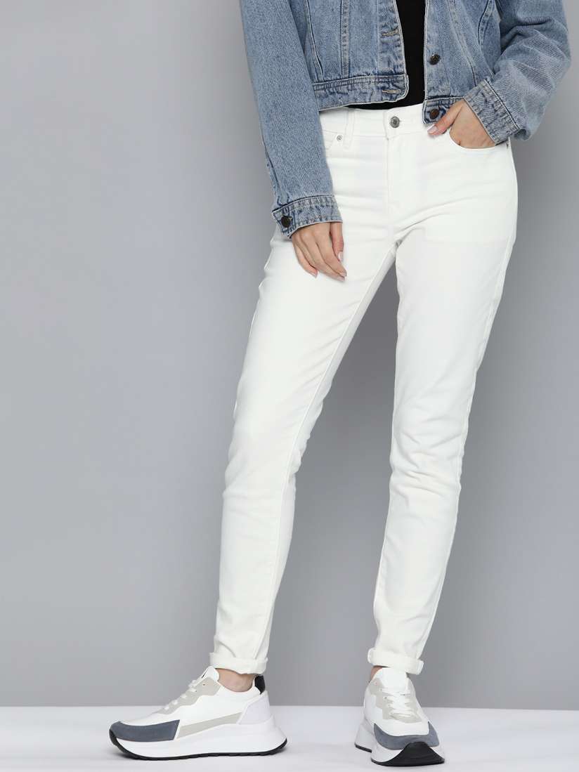 Levi's 711 white top