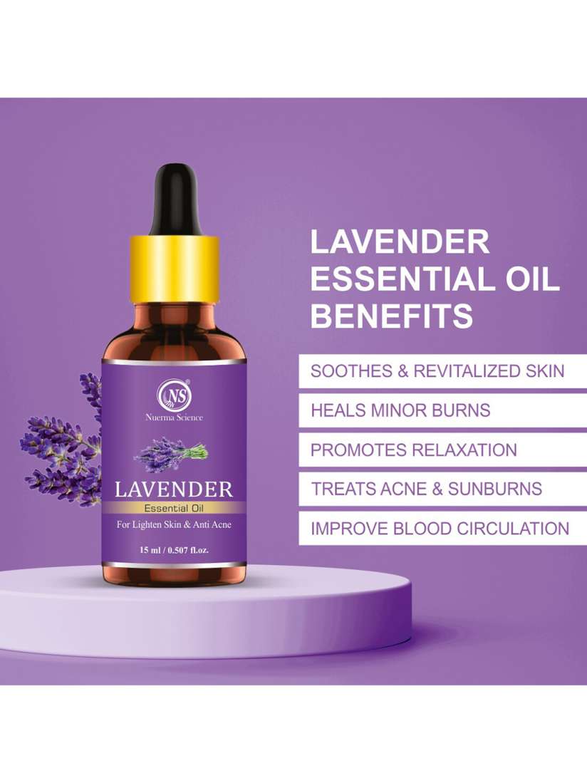 Buy Nuerma Science Pure Lavender Essential Oil 15 ml Massage Oils for Unisex 26754308 Myntra