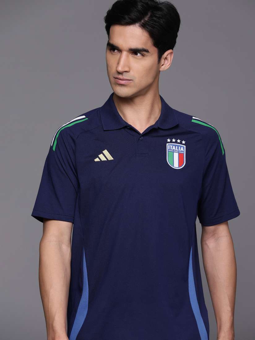 Buy ADIDAS FIGC Printed Polo Collar Aeroready T shirt Tshirts for Men 26762486 Myntra