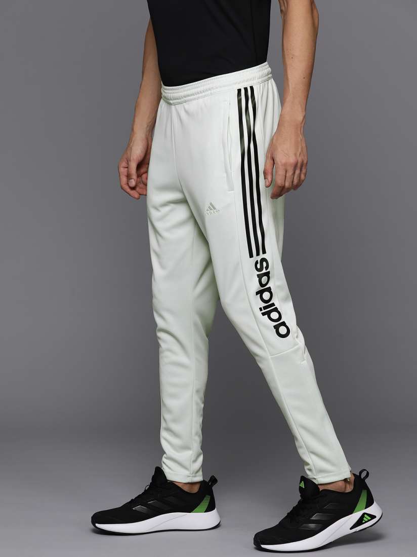 White adidas joggers men on sale