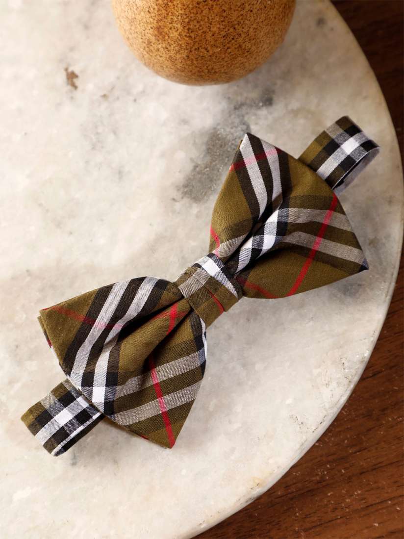 Burberry bow tie and suspenders clearance