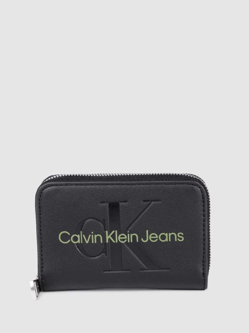 Buy Calvin Klein Women Brand Logo Print Debossed PU Zip Around Wallet Wallets for Women 26773068 Myntra