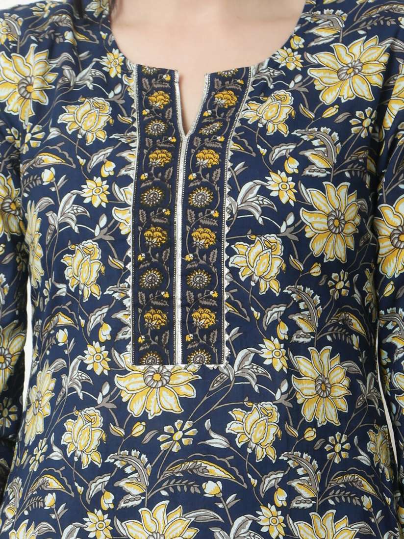 Neck design for floral kurti sale
