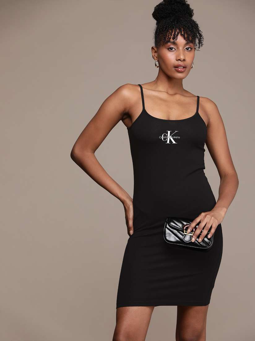Calvin klein printed sheath dress clearance