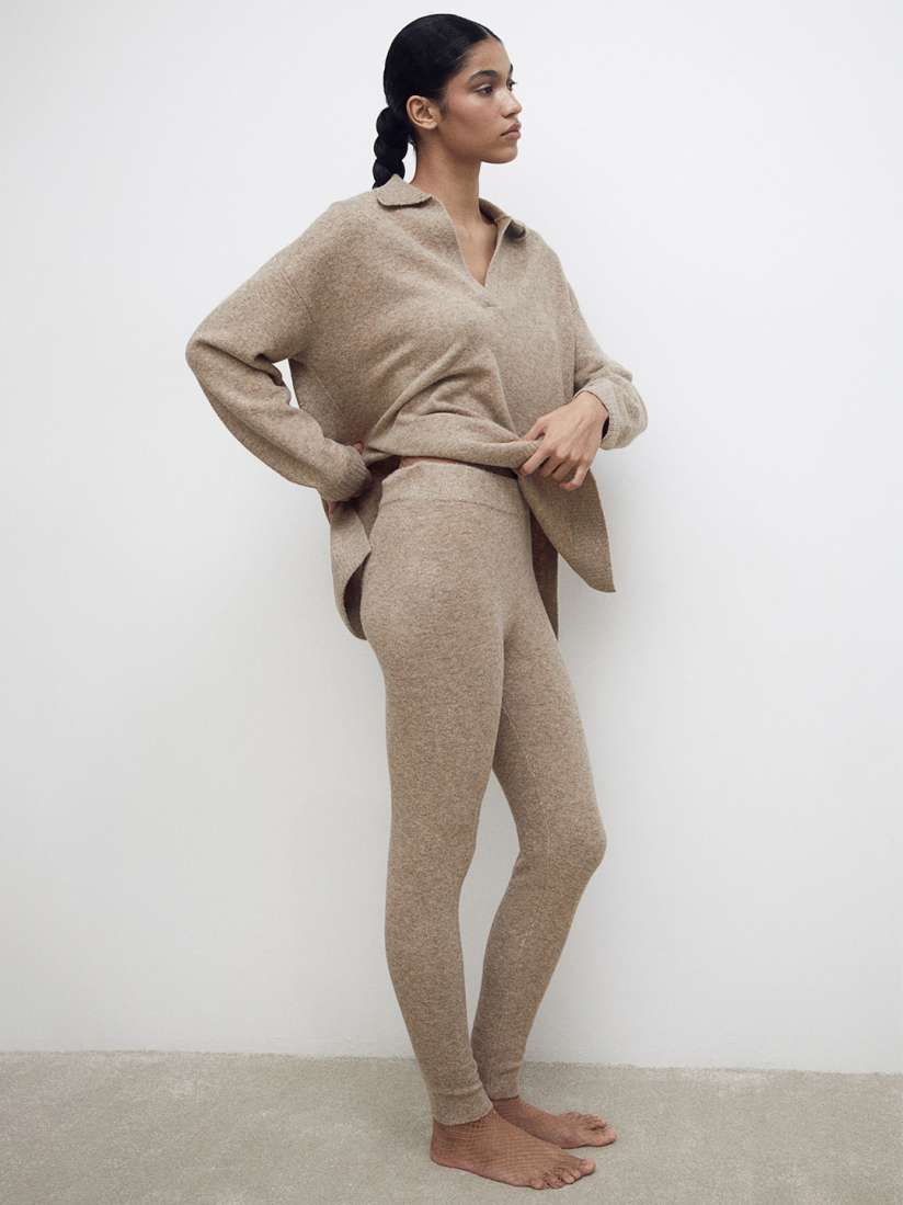 Buy H M Fine Knit Leggings Leggings for Women 26789488 Myntra