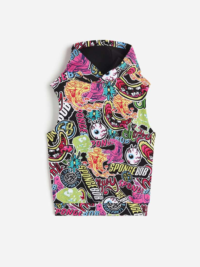 Buy H M Boys Sleeveless Hoodie Sweatshirts for Boys 26789718 Myntra