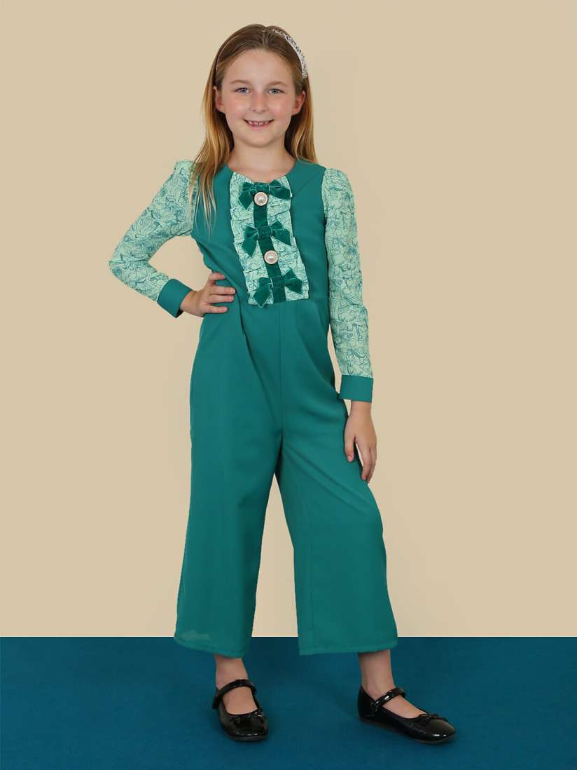 Girls culotte jumpsuit 2025