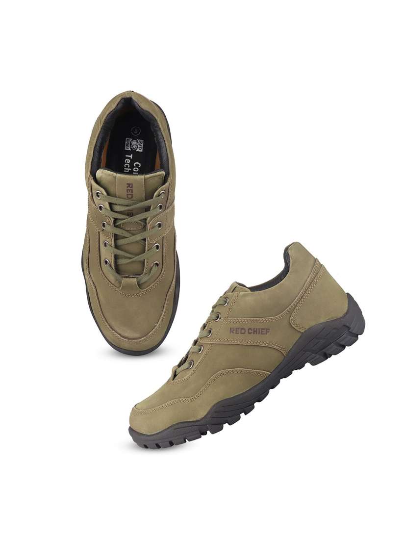 Red chief trekking shoes on sale