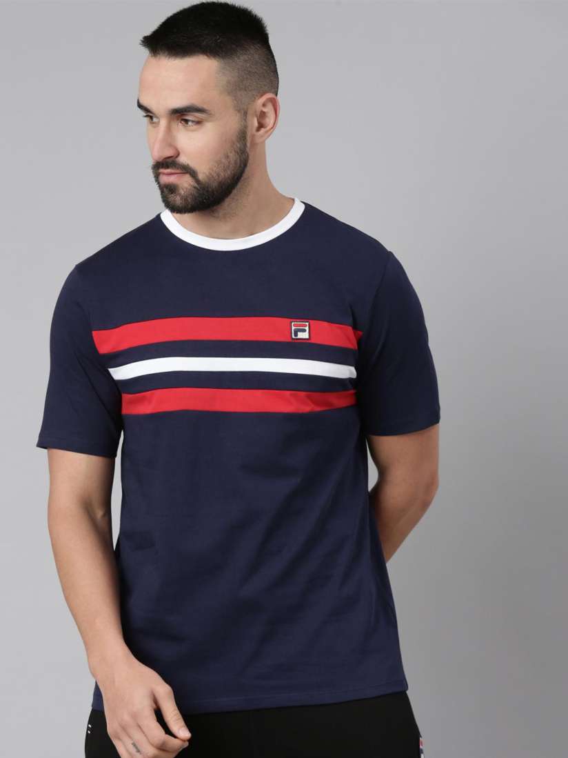 Fila t shirt myntra 2025