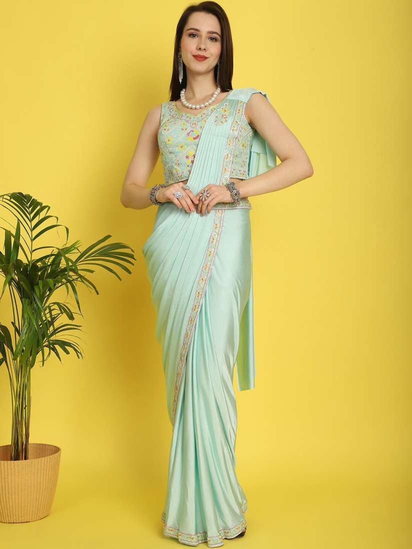 Myntra ready to wear saree clearance
