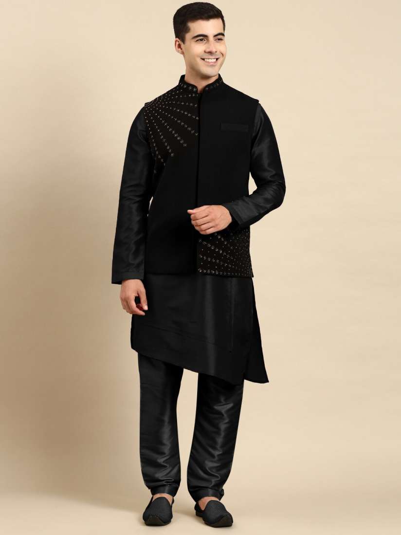 Buy TheEthnic.Co Embellished Nehru Jacket Nehru Jackets for Men 26804874 Myntra