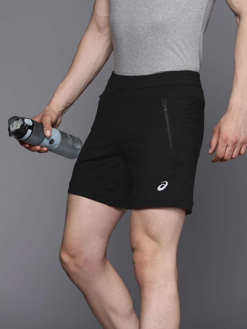 Buy ASICS Men Bonded Zip 7Inch Training Shorts Shorts for Men 26813440 Myntra