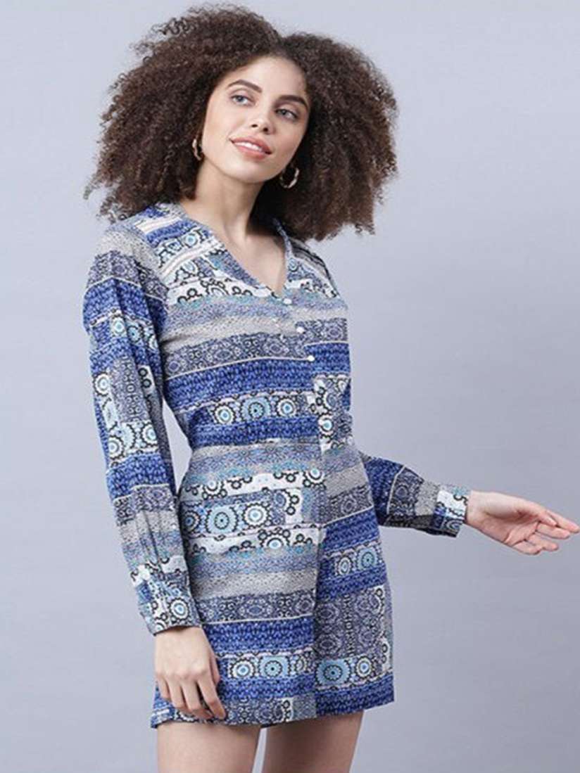 Aila blue jumpsuit discount