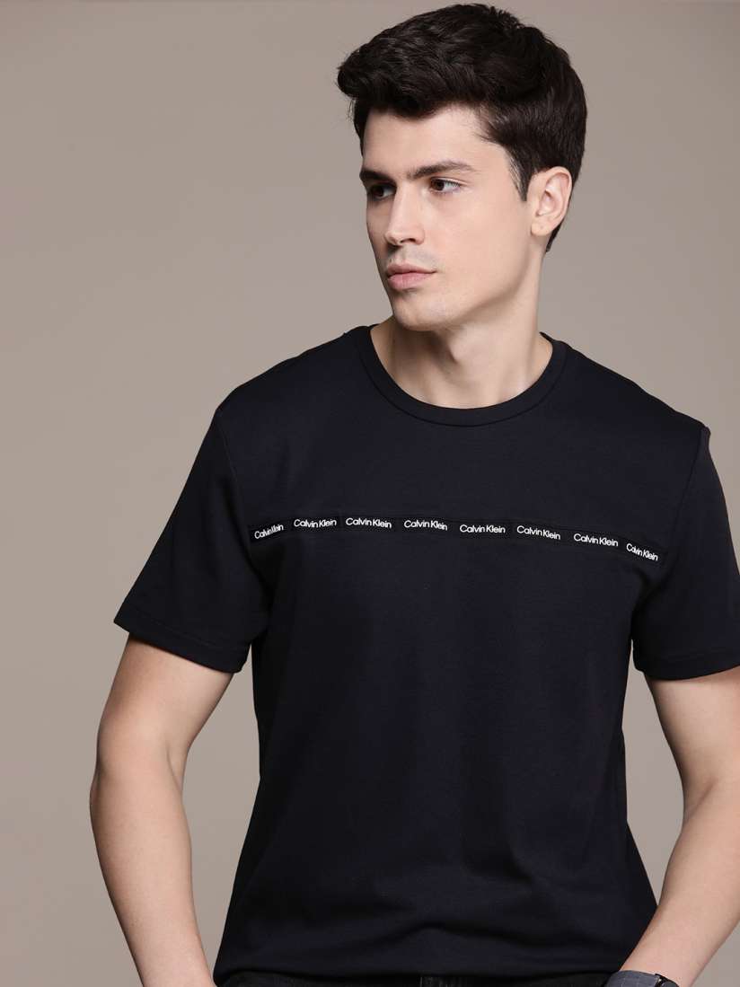 Buy Calvin Klein Jeans Brand Logo Printed Casual T shirt Tshirts for Men 26818394 Myntra